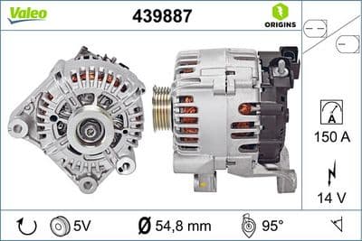 Alternador VALEO 439887