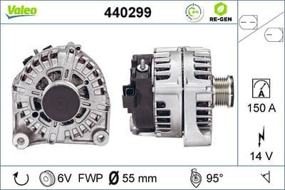 Alternador VALEO 440299