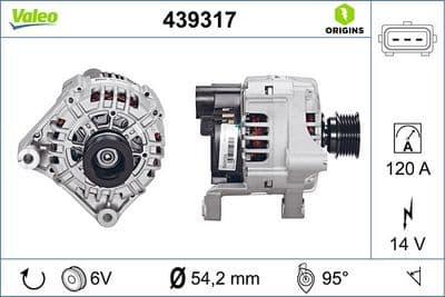 Alternador VALEO 439317