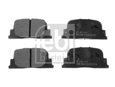 Juego de balatas de freno FEBI BILSTEIN 116356