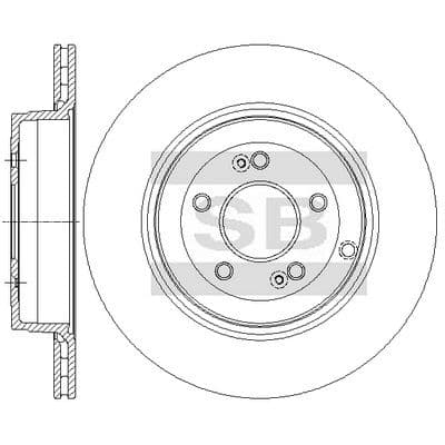 Disco de freno Hi-Q SD1144B