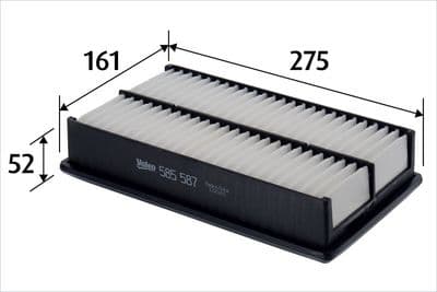 Filtro de aire VALEO 585587