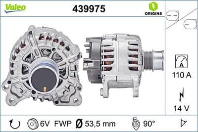 Alternador VALEO 439975