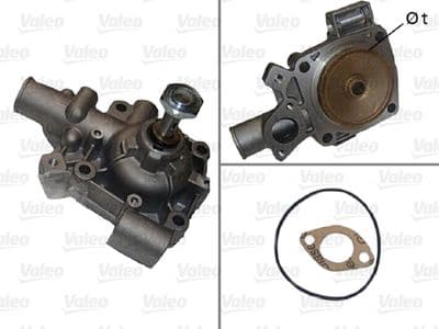 Bomba de agua, refrigeración del motor VALEO 506248