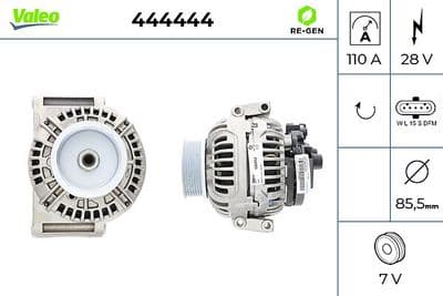Alternador VALEO 444444