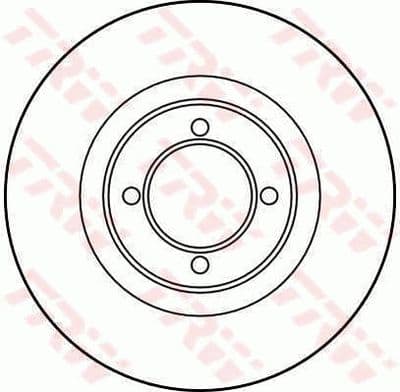 Disco de freno TRW DF1858