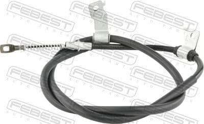 Cable de accionamiento, freno de estacionamiento FEBEST 18100-ANTLH