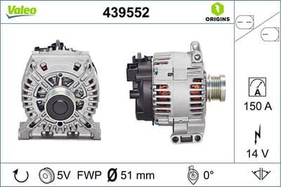Alternador VALEO 439552