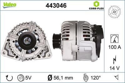 Alternador VALEO 443046