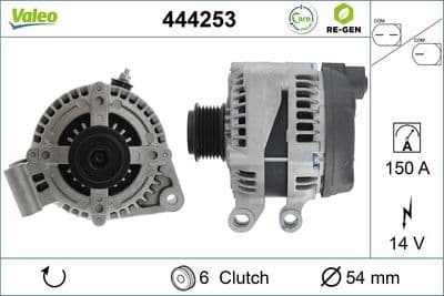 Alternador VALEO 444253