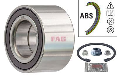 Juego de balero de rueda Schaeffler FAG 713 6109 50
