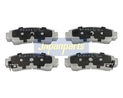 Juego de balatas de freno JAPANPARTS PP-125AF