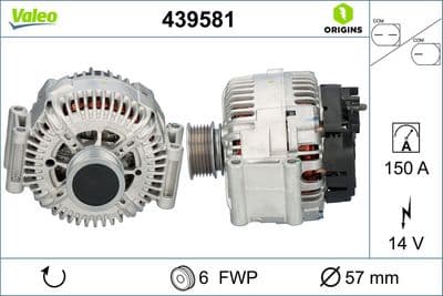 Alternador VALEO 439581
