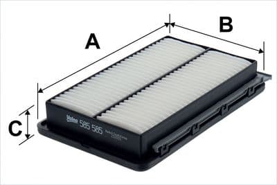 Filtro de aire VALEO 585585