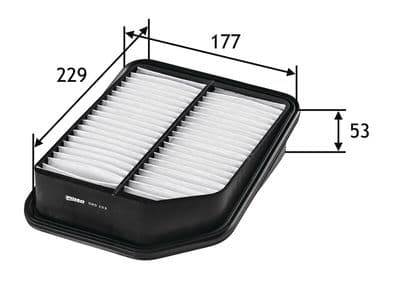 Filtro de aire VALEO 585153