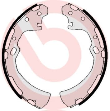 Juego de zapatas de frenos BREMBO S 56 515