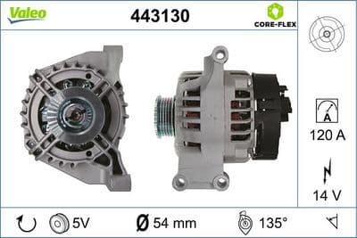 Alternador VALEO 443130