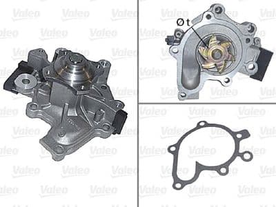 Bomba de agua, refrigeración del motor VALEO 506536