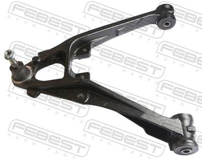 Brazo oscilante, suspensión de ruedas FEBEST 1024-SILVFLL