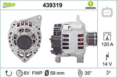 Alternador VALEO 439319