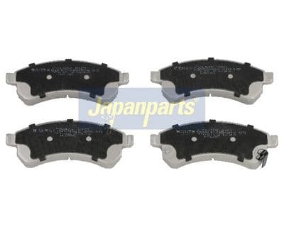 Juego de balatas de freno JAPANPARTS PA-025AF