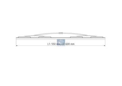 Limpiaparabrisas DT Spare Parts 4.66641