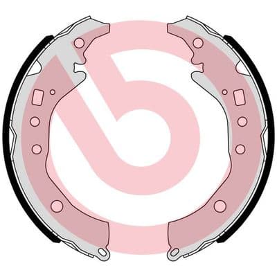 Juego de zapatas de frenos BREMBO S 83 571