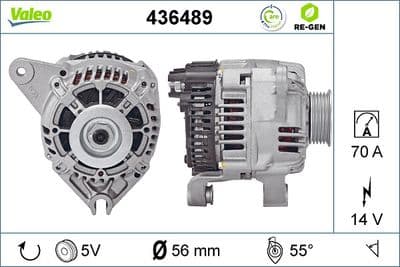 Alternador VALEO 436489