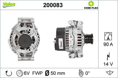 Alternador VALEO 200083