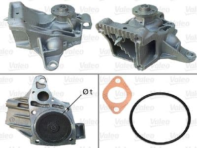 Bomba de agua, refrigeración del motor VALEO 506784