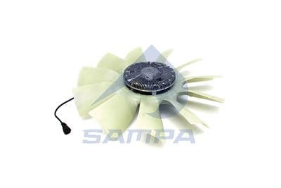 Ventilador, refrigeración del motor SAMPA 034.246