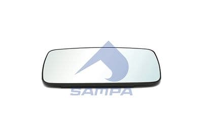 Cristal de espejo, espejo retrovisor exterior SAMPA 207.040