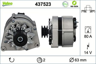 Alternador VALEO 437523