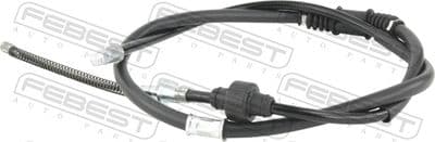 Cable de accionamiento, freno de estacionamiento FEBEST 04100-CSRH