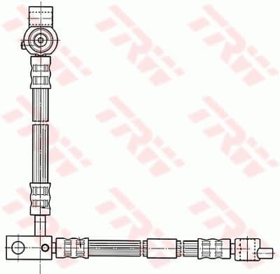 Manguera de frenos TRW PHD541