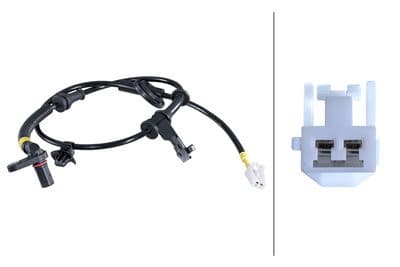 Sensor, revoluciones de la rueda HELLA 6PU 358 268-951