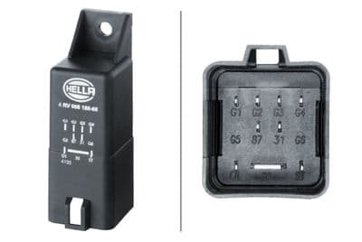 Unidad de control, tiempo de incandescencia HELLA 4RV 008 188-681