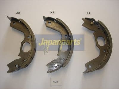 Juego de zapatas de frenos JAPANPARTS GF-503AF