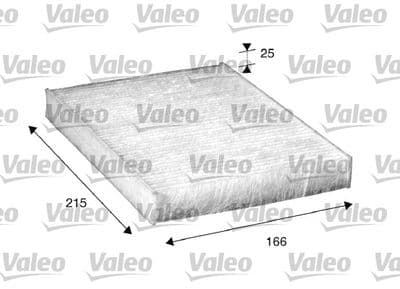 Filtro, aire del interior VALEO 698867