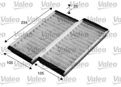 Filtro, aire del interior VALEO 715574
