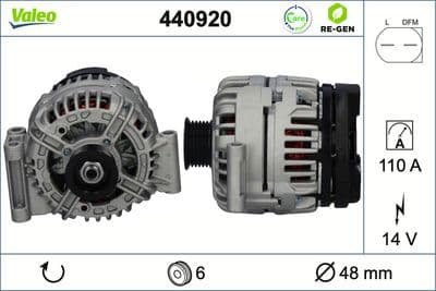 Alternador VALEO 440920