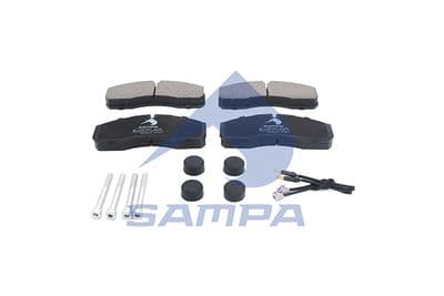 Juego de balatas de freno SAMPA 093.920