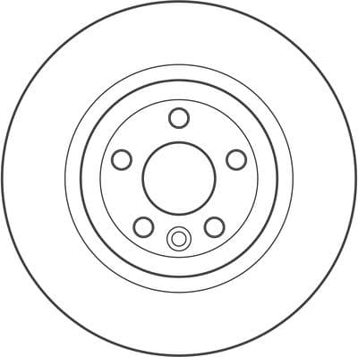 Disco de freno TRW DF4078