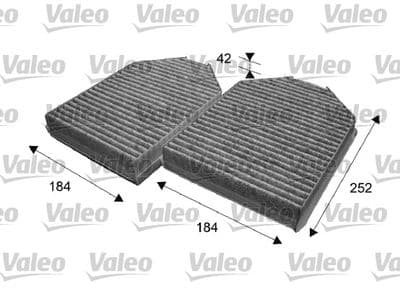 Filtro, aire del interior VALEO 715640