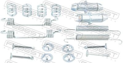 Juego de accesorios, zapatas de freno de estacionamiento FEBEST 1204-TUC2WDR-KIT