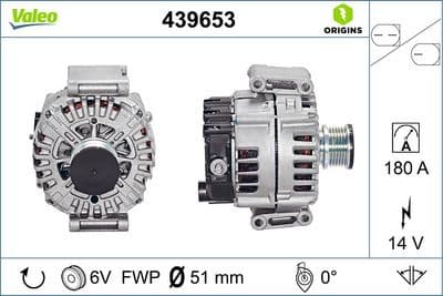 Alternador VALEO 439653