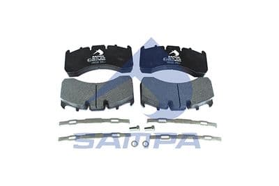 Juego de balatas de freno SAMPA 093.774