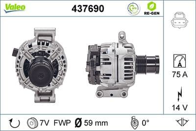 Alternador VALEO 437690