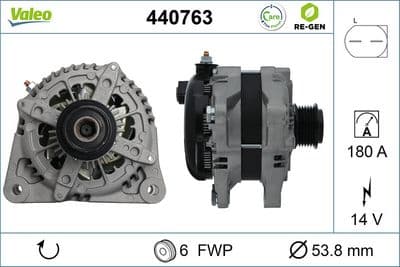 Alternador VALEO 440763