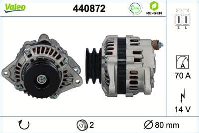 Alternador VALEO 440872